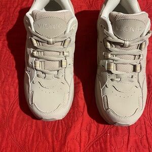Vionic Light Beige Athletic Shoes